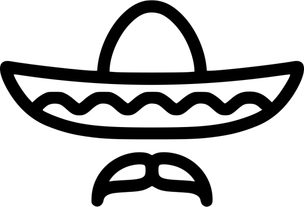 Мексиканская шляпа иконка