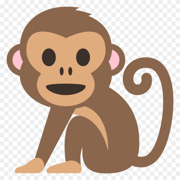 ЭМОДЖИ обезьянка