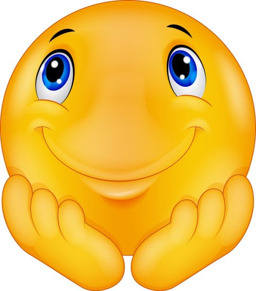 Смайлик мечтатель