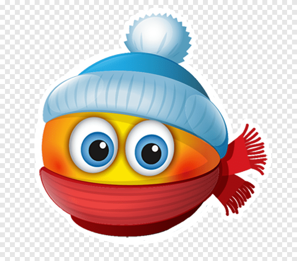 Смайлики снежки