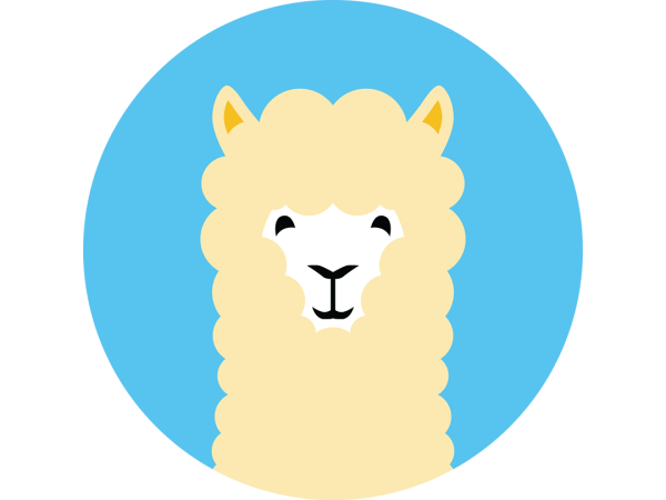 Значок альпаки