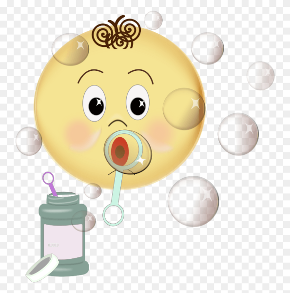 Пузырьки мультяшные