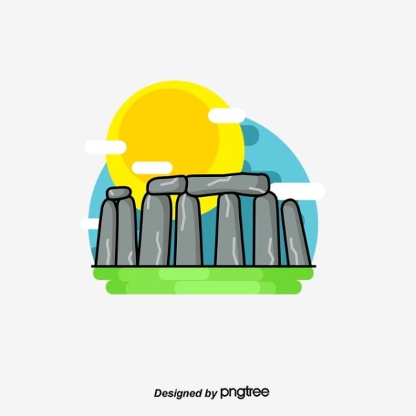 Стоунхендж Лоу Поли