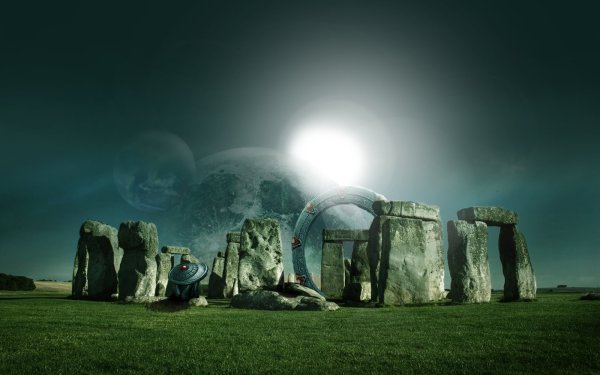 Стоунхендж карандашом