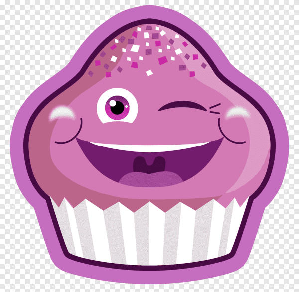 Смайлик розового цвета