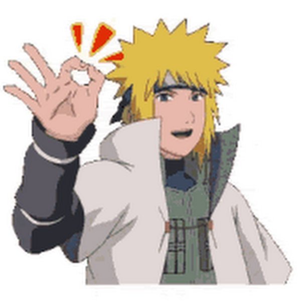 Стикеры Наруто Минато