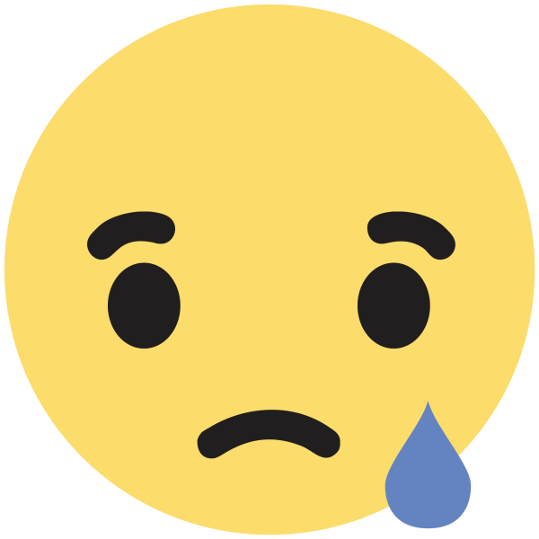 Грустный смайлик PNG