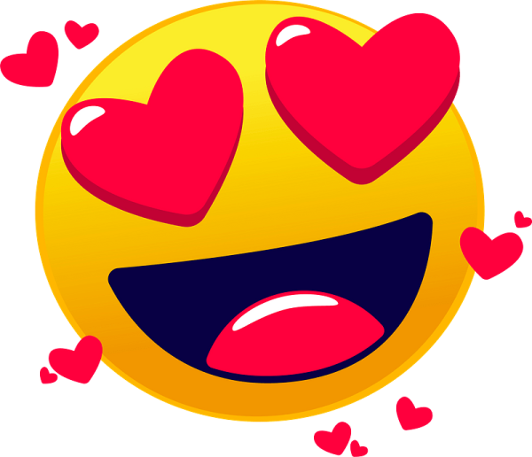 Сердечки в глазах