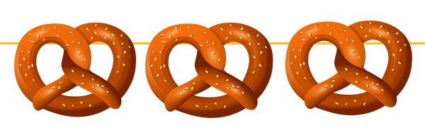 Крендель нарисованный