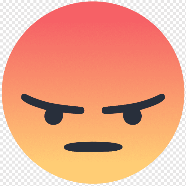 Гневный смайлик