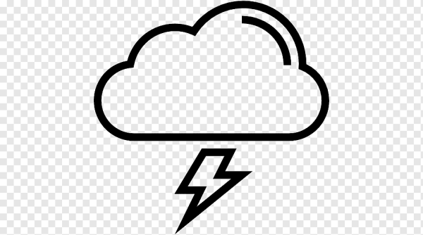 Пиктограмма гроза