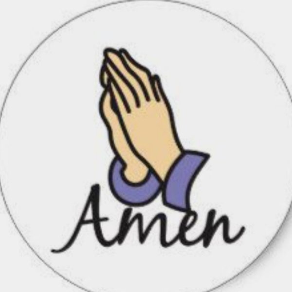 Стикер руки в молитве
