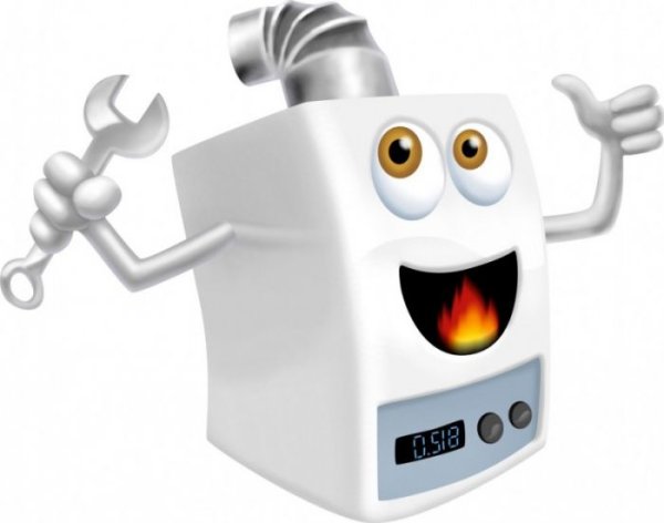Мультяшный газовый котел