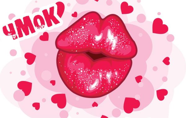 Стикеры с поцелуйчиками