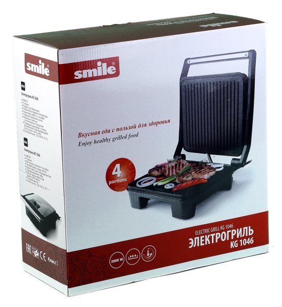 Электрический гриль smile kg 942
