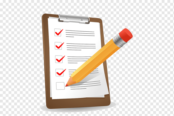 Лист с галочками