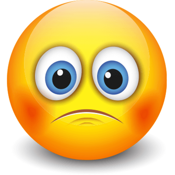 Грустный смайлик на статус