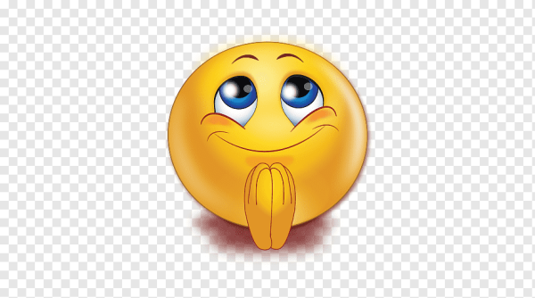 Смайлик молится