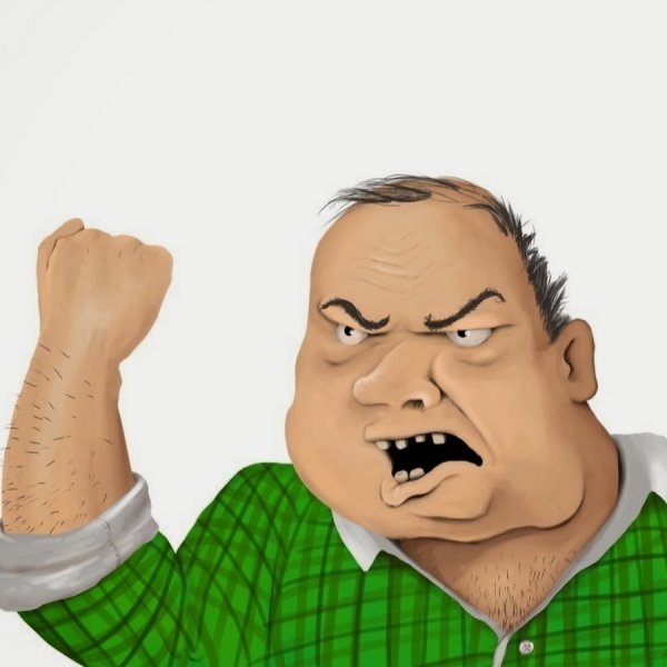 Угрожающий смайлик