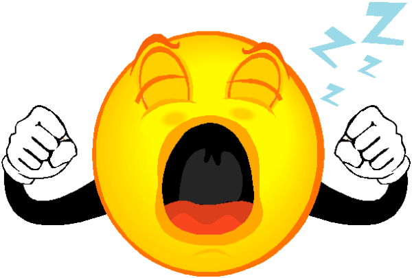 Смайлик зевания