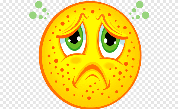 Смайлик с прыщами