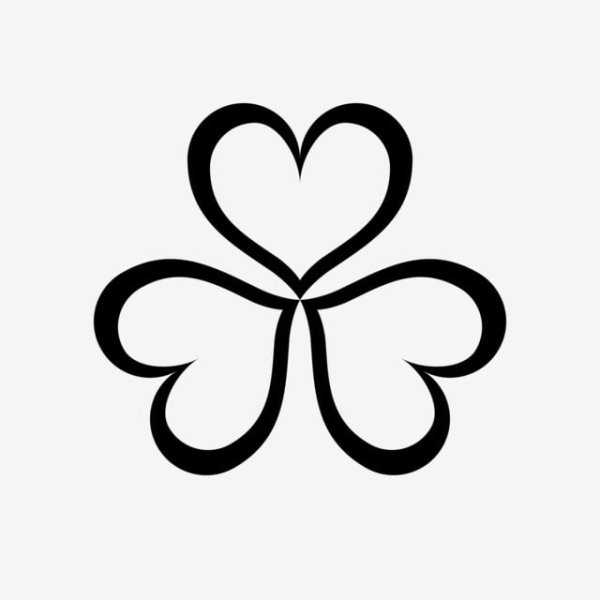 Черный Клевер четырехлистный