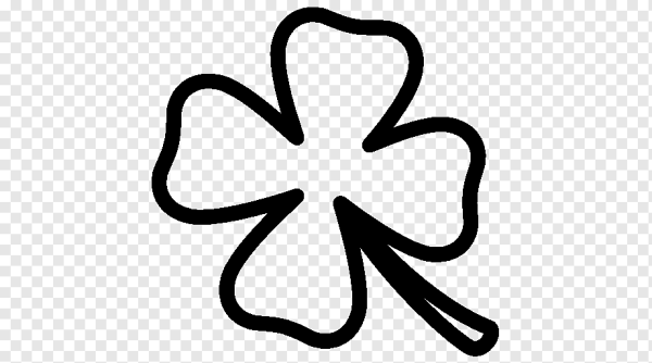 Лепестки клевера пейнт