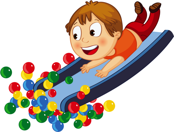 Играющие дети вектор