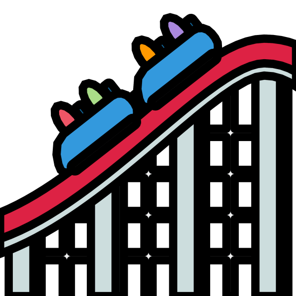 ЭМОДЖИ американские горки