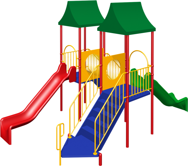 Детская площадка без фона