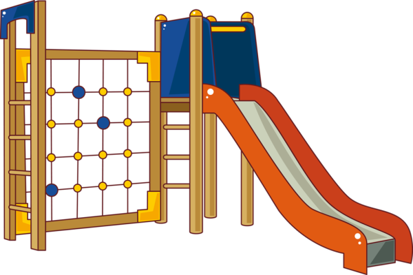 Горка на прозрачном фоне