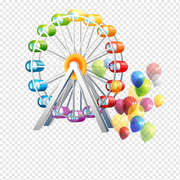 Карусель обозрения вектор