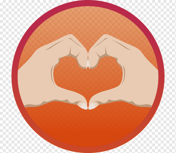 Лого сердечко из рук