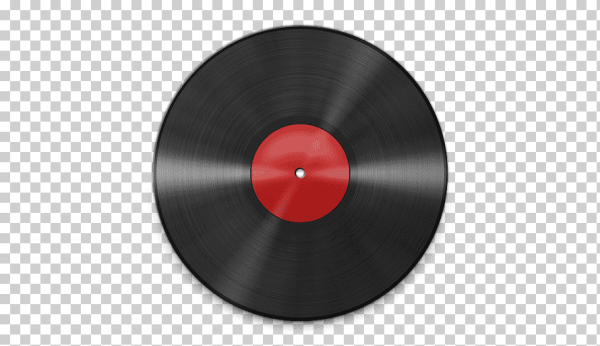 Красный виниловый диск