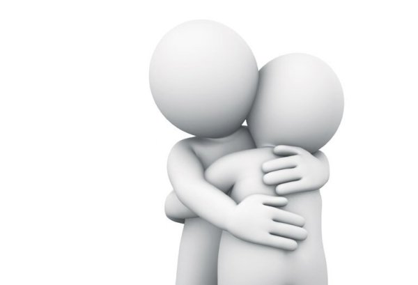 Смайлик обнимаю