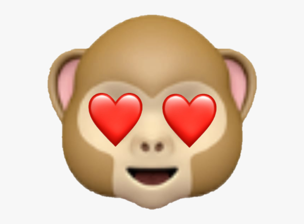 Смайлик обезьянка