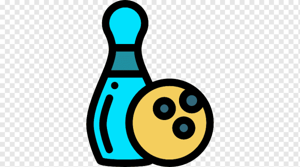 Шар для боулинга иконка