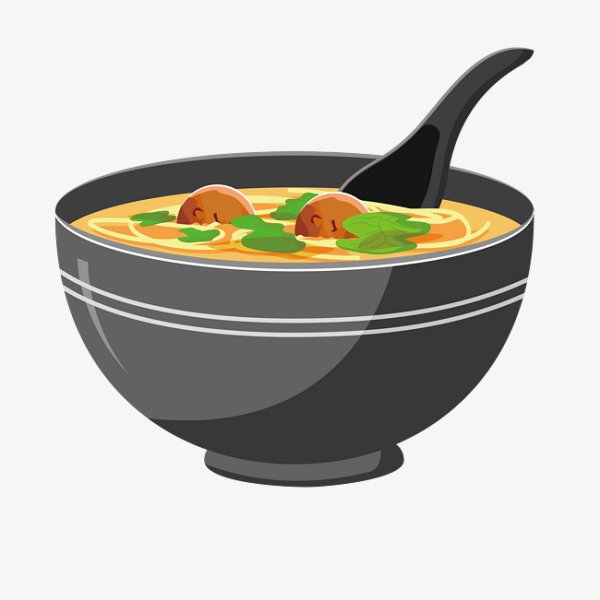 Нарисовать суп