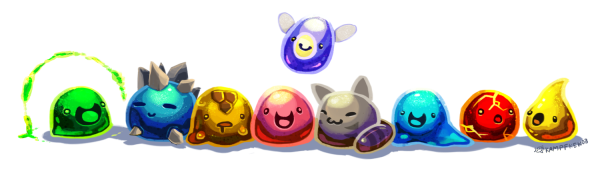 Slime Rancher слизни