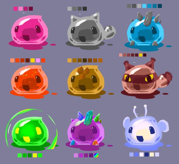 СЛАЙМ ранчер СЛАЙМЫ