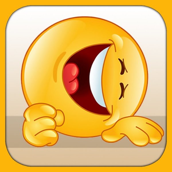 Смайлик хохочет