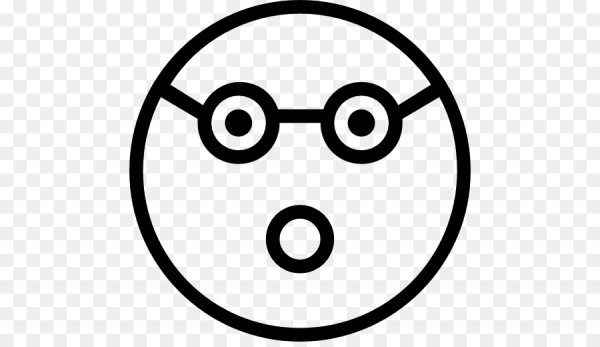 Иконка удивленное лицо