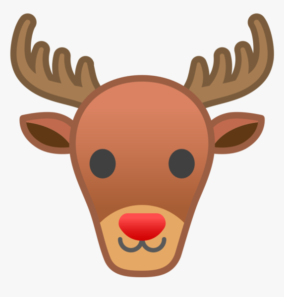 Смайлик олень