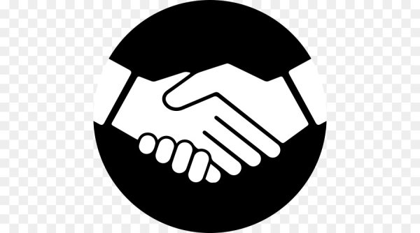 Смайлик пожимание рук