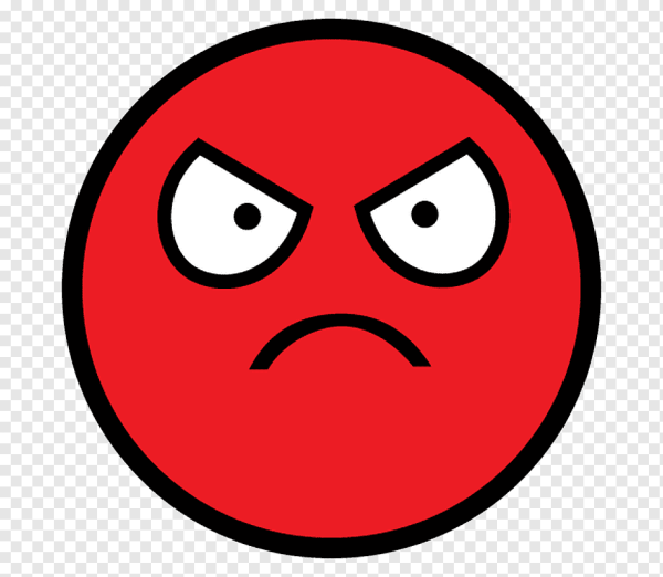 Эмодзи красный круг