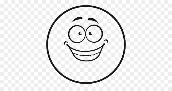 Смайлики для раскрашивания для детей