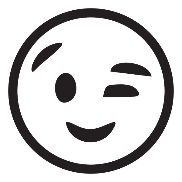 Подмигивающий смайлик