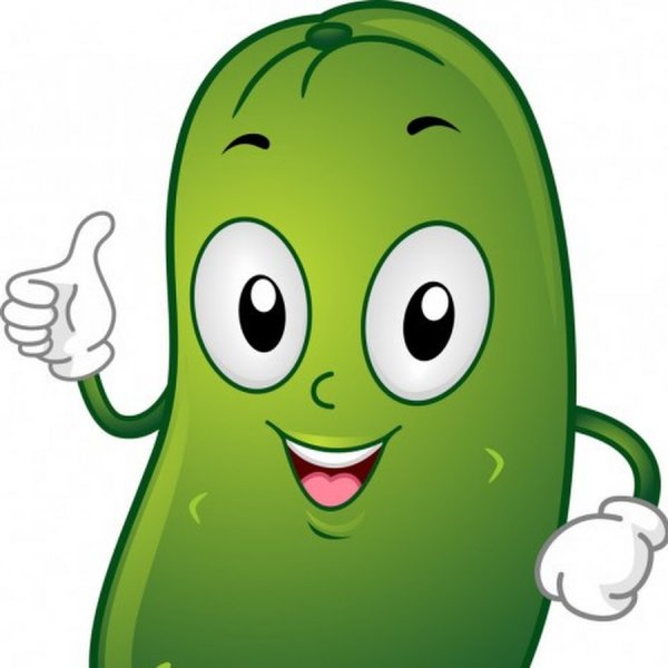 Огурчик Рик пиксель