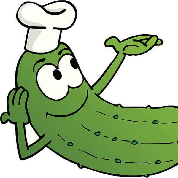 Огурец с глазами