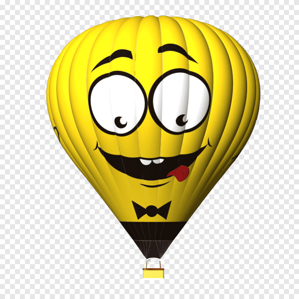 Воздушный шар с улыбкой